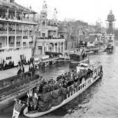 1900 Universal Exhibition, Paris, Inauguration.